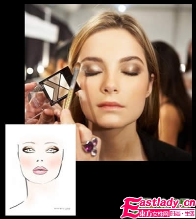 冷艷優(yōu)雅的妝容怎么畫