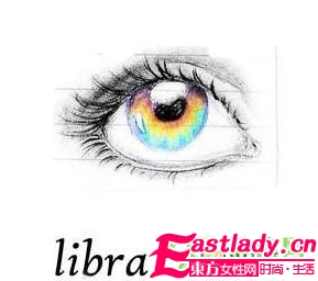 十二星座眼妝藝術(shù)版與真人版對比