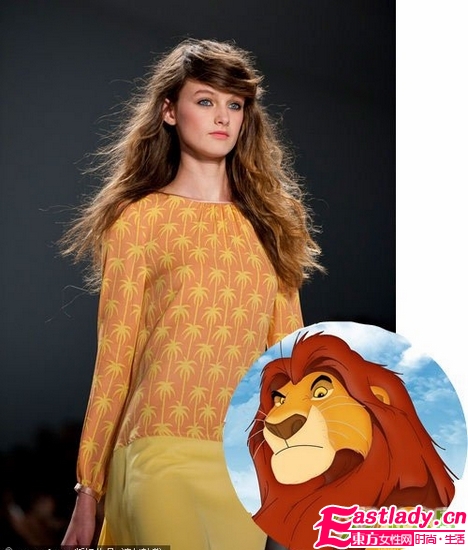 爆笑 酷似卡通的T臺(tái)發(fā)型