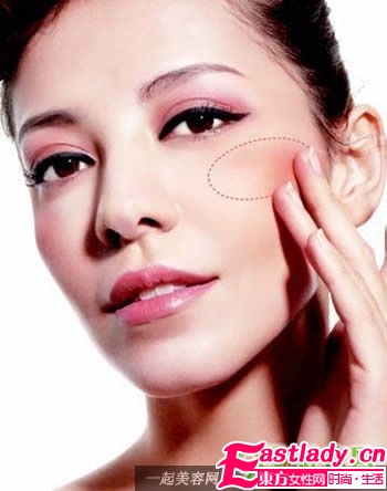 不同臉型如何打腮紅