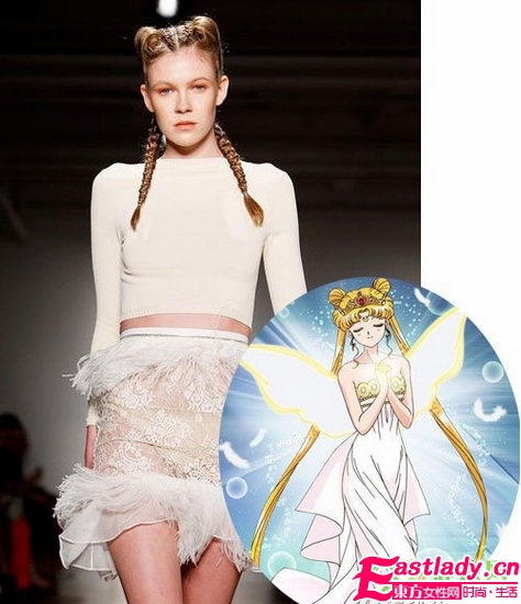 爆笑 酷似卡通的T臺(tái)發(fā)型