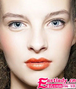 學(xué)范冰冰最魅惑的橘色妝容