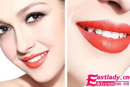 學范冰冰最魅惑的橘色妝容