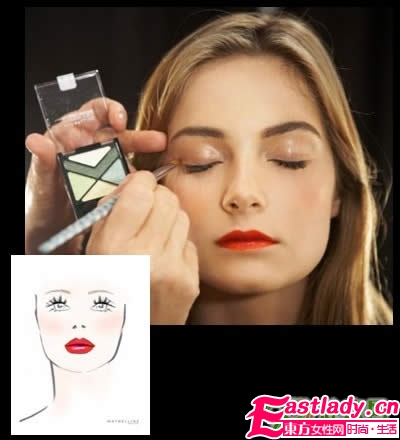 活力俏皮的妝容怎么畫