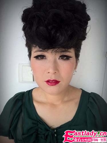 超強悍的美女妝前妝后對比照 美女變身記