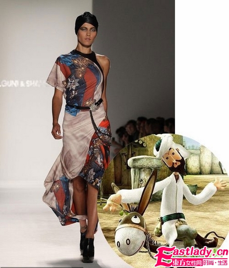 爆笑 酷似卡通的T臺(tái)發(fā)型