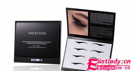 用貼的眼線 讓T臺妝容變簡單