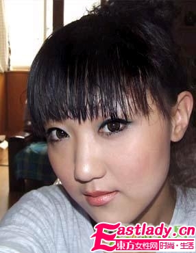 女人化妝前后的驚人變化