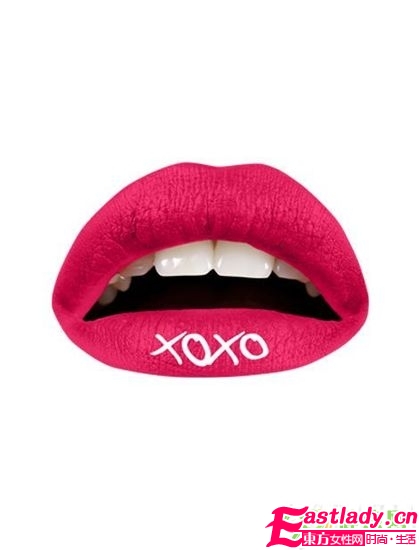 嘴唇紋身紙 用貼的唇膏