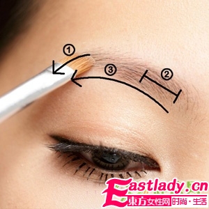 今秋最流行的柔美感眉形