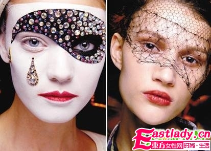 裸妝vs夸張-玩味十足的妝容戲法