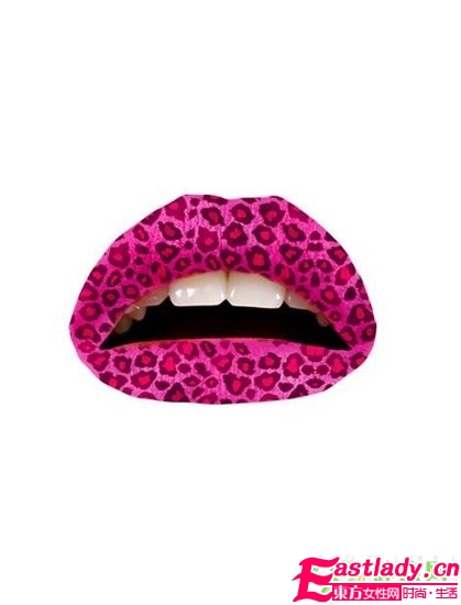 嘴唇紋身紙 用貼的唇膏