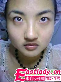 女人化妝前后的驚人變化