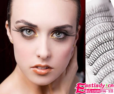 雙眼皮貼和假睫毛怎么貼
