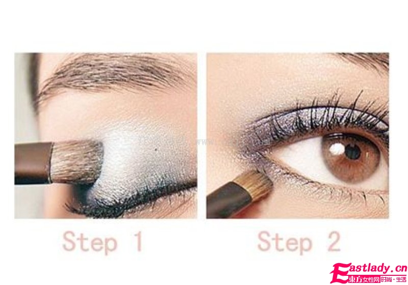 藍(lán)色眼影妝怎么畫