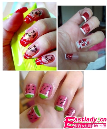 美甲創(chuàng)意 各式各樣的指甲貼