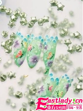 美甲刮起 韓風(fēng) 帶你走新潮韓國美甲