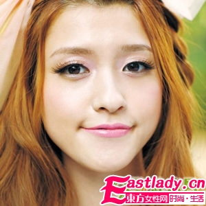 OL的首選唇妝 橘色誘人