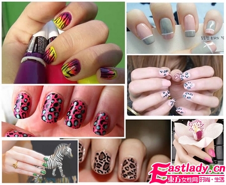 最炫酷的美甲彩繪