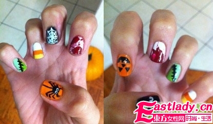 萬圣節(jié)個性美甲
