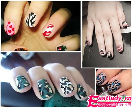 最炫酷的美甲彩繪