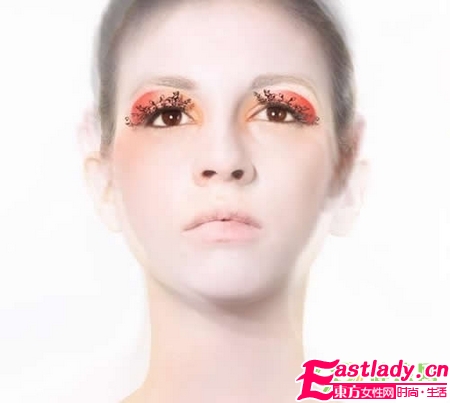 剪紙式假睫毛 藝術(shù)美妝