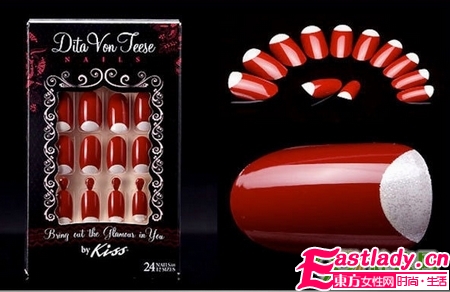 Von Teese推出復(fù)古半月美甲片