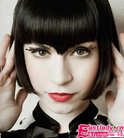 剪紙式假睫毛 藝術(shù)美妝