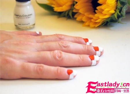 教你DIY條紋玉米糖美甲