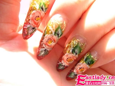 美甲創(chuàng)意 各式各樣的指甲貼