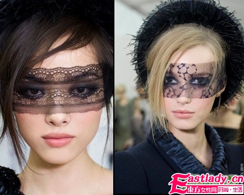 香奈兒秋冬系列妝容賞析