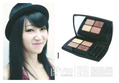 彩妝達(dá)人如何利用色誘彩盤畫出靚麗眼妝