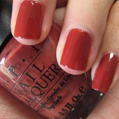 熱情奔放性感 大紅美甲DIY