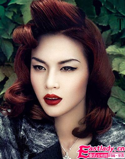 女星演繹 2011最潮魅惑紅唇女