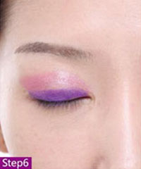 初秋浪漫紫色妝 守候久違的愛情