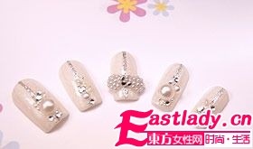 萌到你 7款夢幻系透明美甲