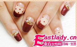 不敗的經(jīng)典 美甲也有圓點控