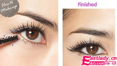 刷睫毛玩心機(jī) 7步小眼變大眼