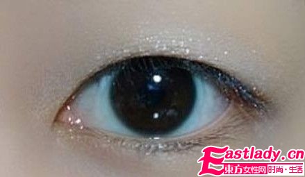 蝌蚪眼妝 圓單眼皮MM瞬間放大夢想