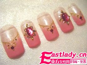 萌到你 7款夢幻系透明美甲