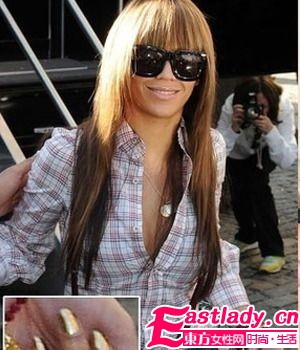 獨(dú)特美甲齊登場 明星也是美甲控