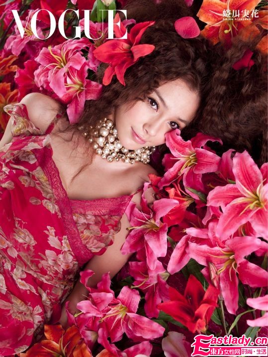 林志玲瑰麗身影綻放[花魅力]
