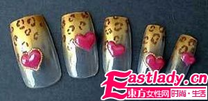 魅惑Queen 時尚豹紋閃爍[指]尖