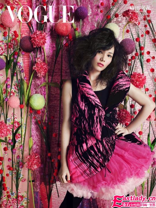 林志玲瑰麗身影綻放[花魅力]