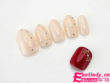 極致唯美 9款水晶清涼美甲