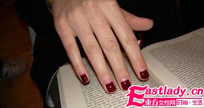 半月形美甲DIY 簡約混搭大牌范