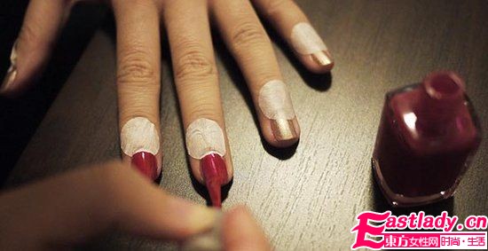 半月形美甲DIY 簡(jiǎn)約混搭大牌范