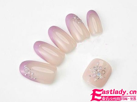 極致唯美 9款水晶清涼美甲