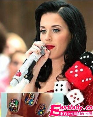 美甲小心思 好萊塢女星派對(duì)范美甲