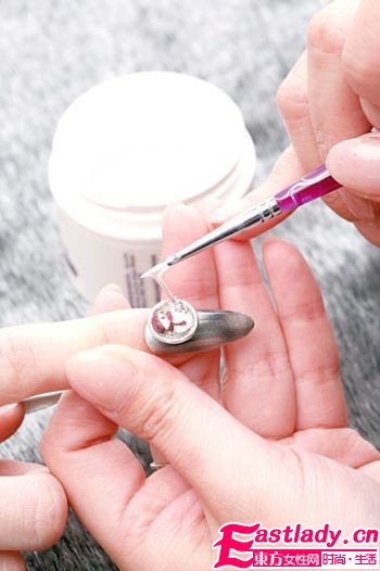 重口味 金屬鉚釘至酷美甲